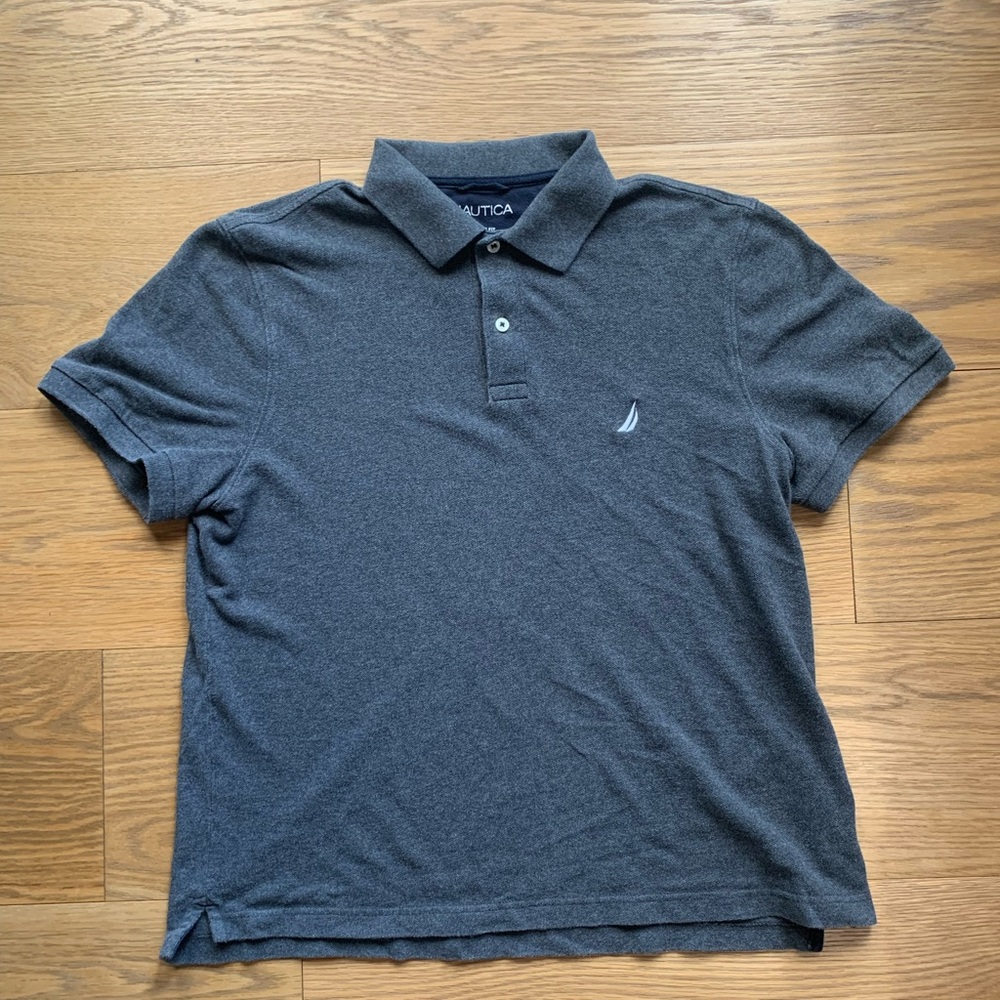 Nautica Men's Gray Polo